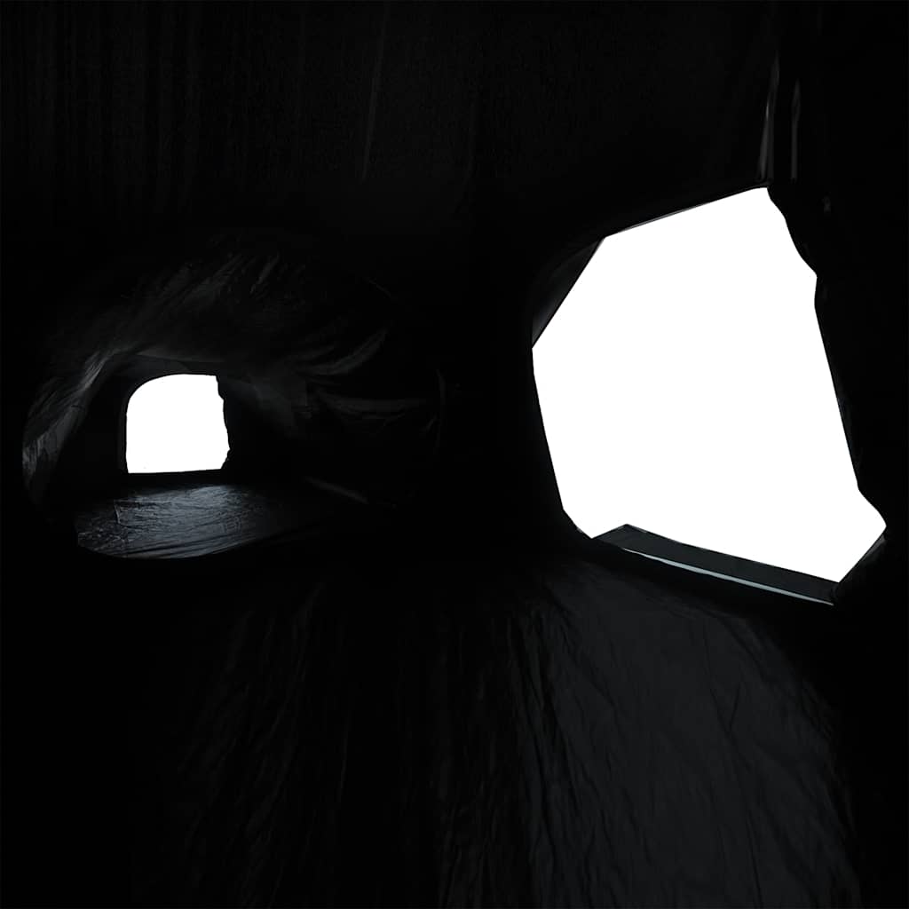 vidaXL Σκηνή Κάμπινγκ 5 Ατόμων Διάβροχη Λευκή Ύφασμα Συσκότισης