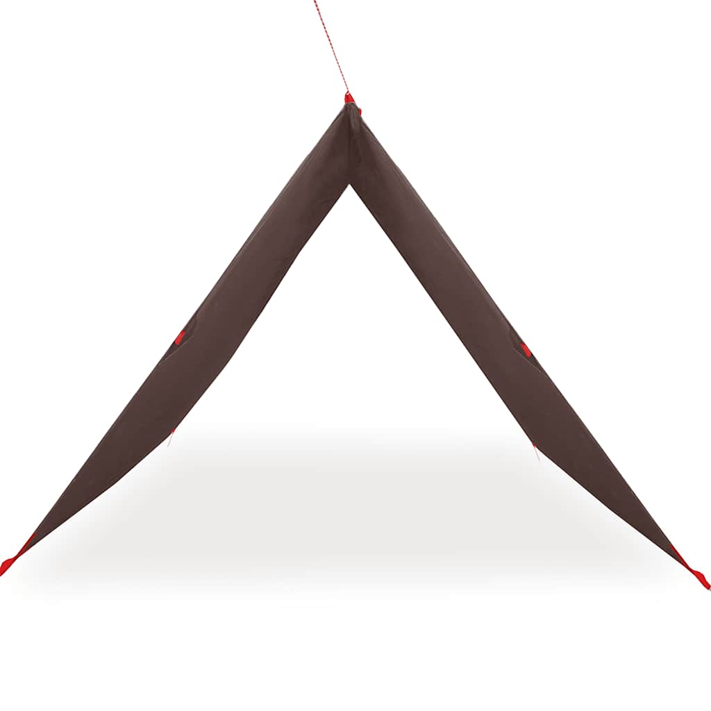 vidaXL Μουσαμάς Κάμπινγκ Αδιάβροχος Καφέ 366x306 εκ.