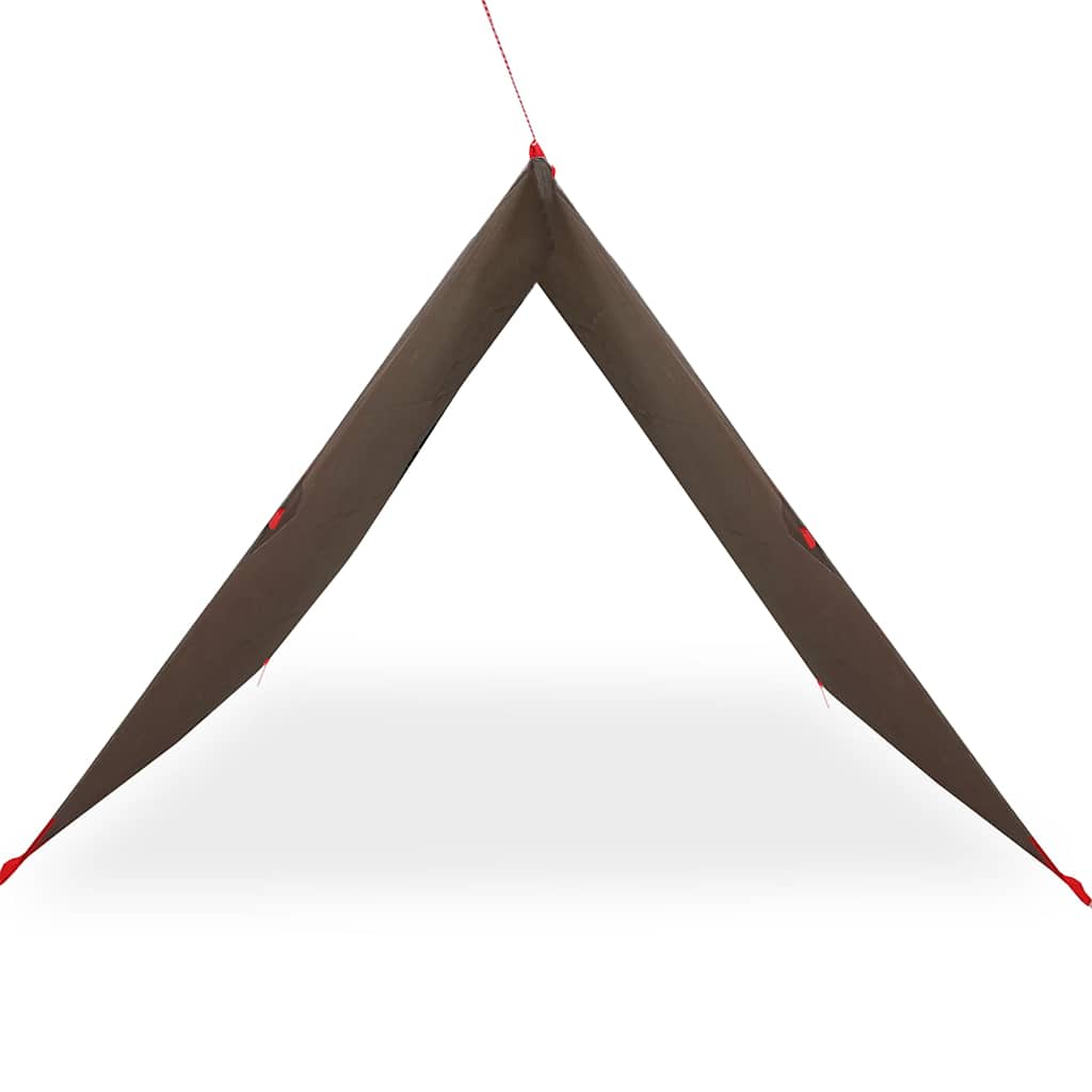 vidaXL Μουσαμάς Κάμπινγκ Αδιάβροχος Καφέ 406x306 εκ.