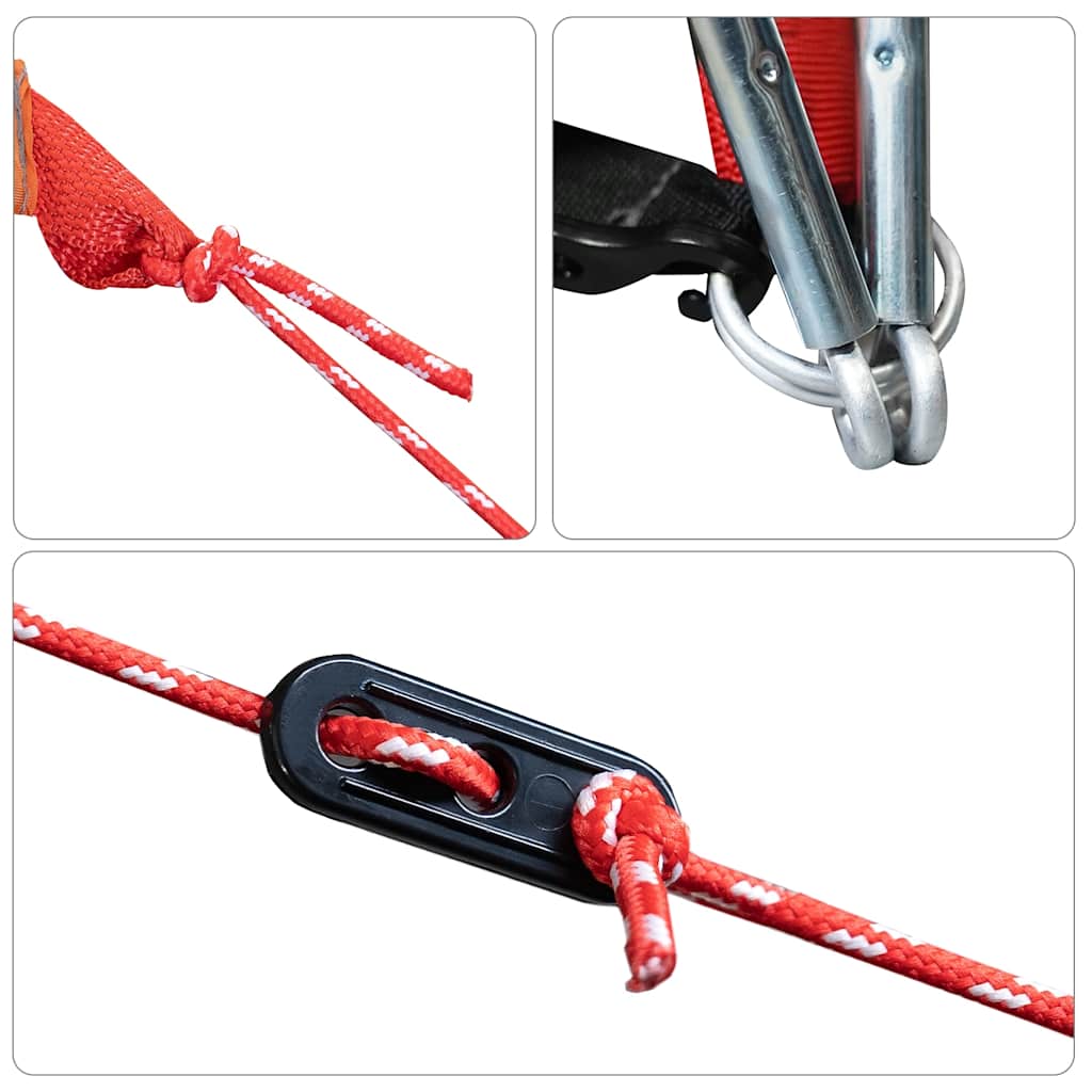 vidaXL Σκηνή Κάμπινγκ με Θόλο 2 Ατόμων Αδιάβροχη Καφέ