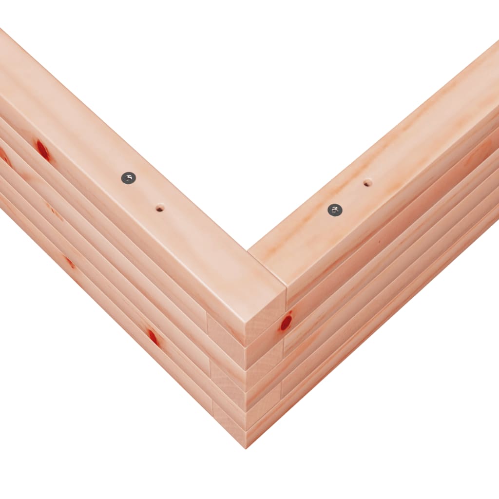 vidaXL Ζαρντινιέρα Κήπου 90x90x23 εκ. από Μασίφ Ξύλο Ψευδοτσούγκας