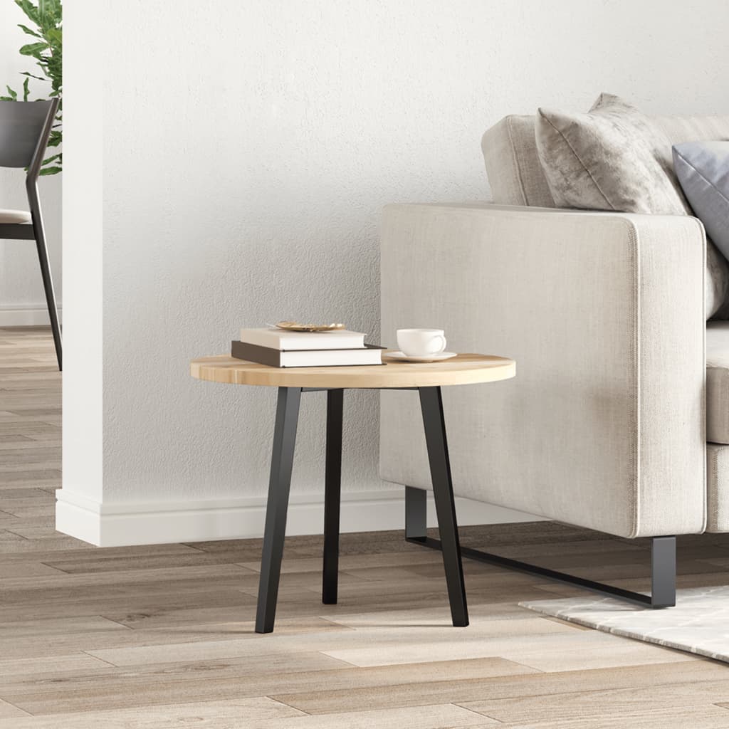 vidaXL Επιφάνεια Τραπεζιού Στρογγυλή Ø50x2 εκ. από Μασίφ Ξύλο Ακακίας