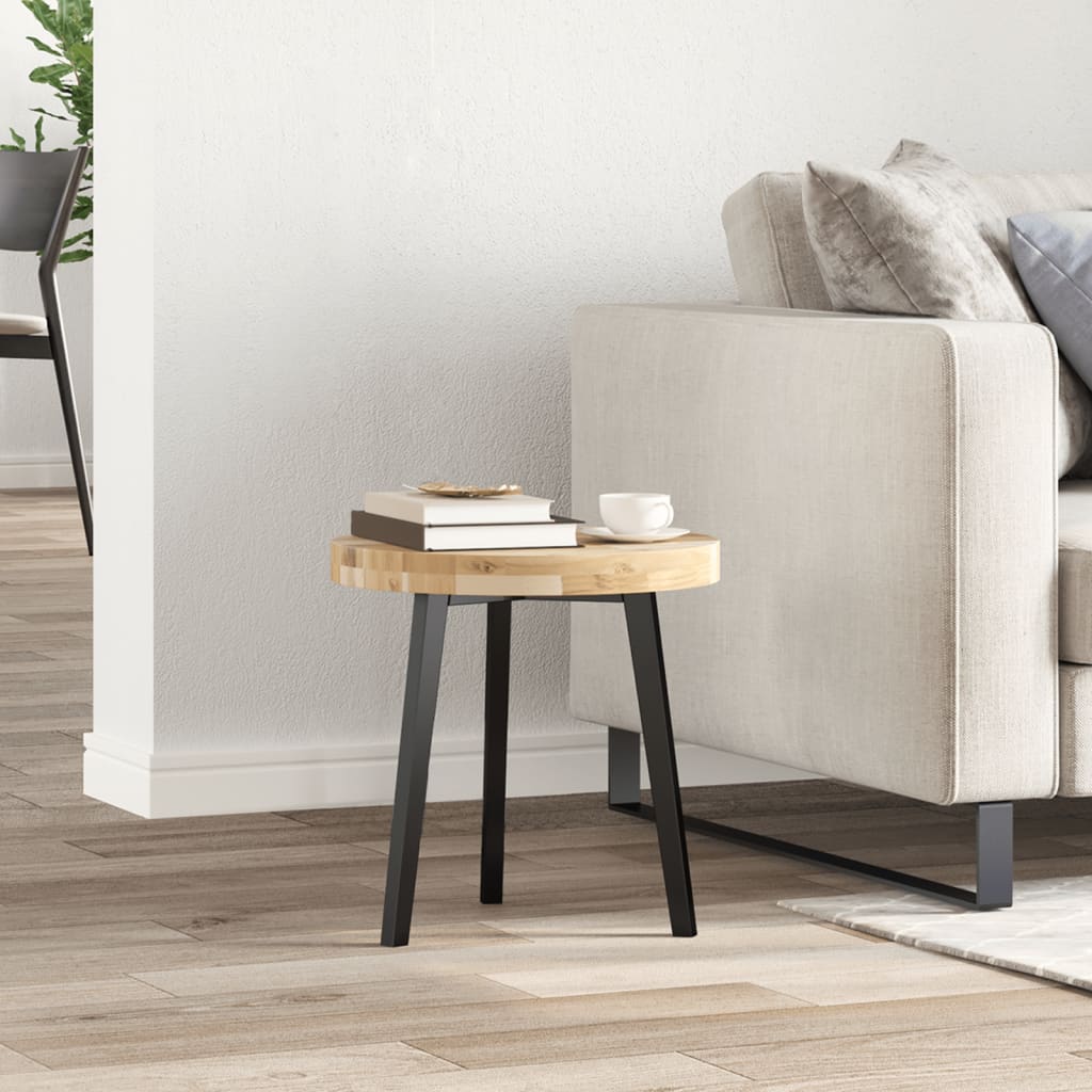 vidaXL Επιφάνεια Τραπεζιού Στρογγυλή Ø40x4 εκ. από Μασίφ Ξύλο Ακακίας