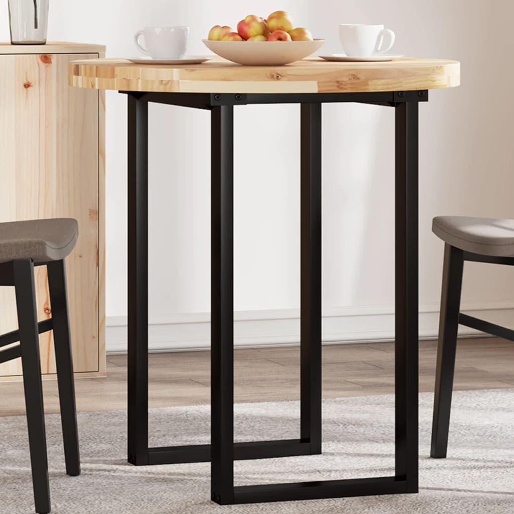 vidaXL Επιφάνεια Τραπεζιού Στρογγυλή Ø70x4 εκ. από Μασίφ Ξύλο Ακακίας