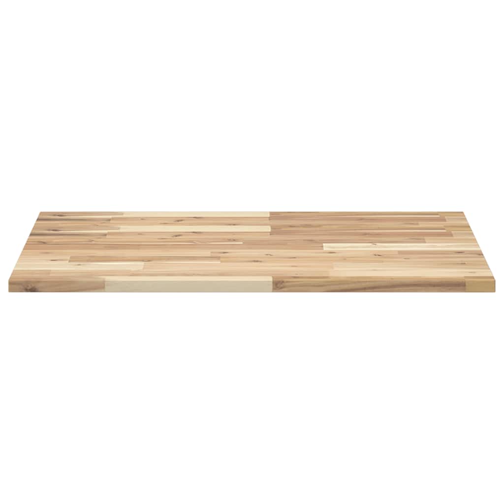 vidaXL Επιφάνεια Γραφείου Ορθογώνια 80x60x2 εκ. Μασίφ Ξύλο Ακακίας