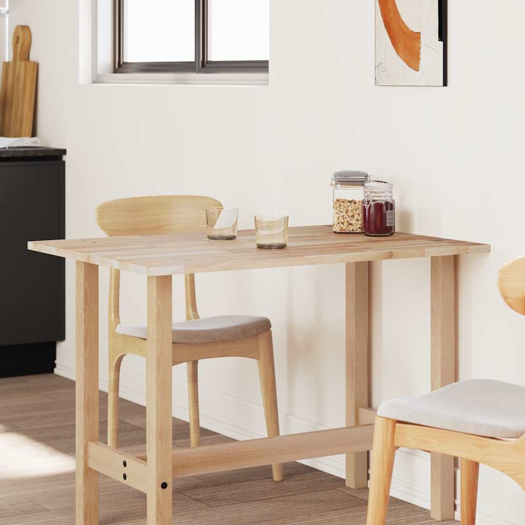 vidaXL Επιφάνεια Γραφείου Ορθογώνια 120x70x2 εκ. Μασίφ Ξύλο Ακακίας