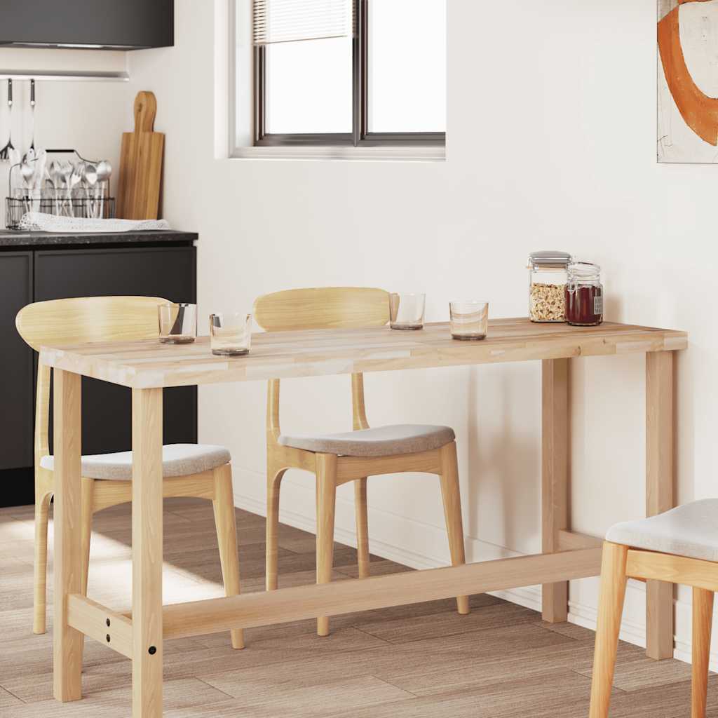 vidaXL Επιφάνεια Γραφείου Ορθογώνια 140x60x4 εκ. Μασίφ Ξύλο Ακακίας