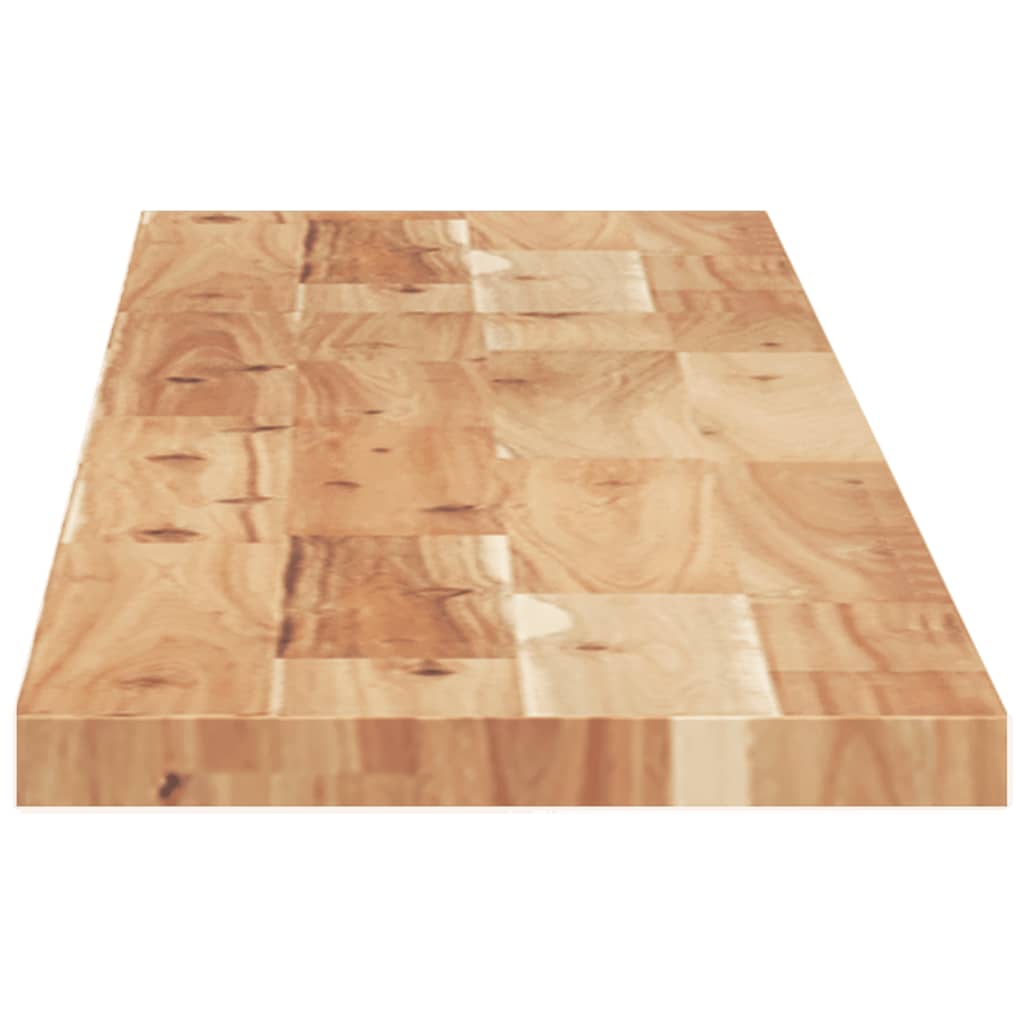 vidaXL Επιφάνεια Τραπεζιού Ορθογώνια 140x20x2 εκ. από Μασίφ Ξύλο Ακακίας