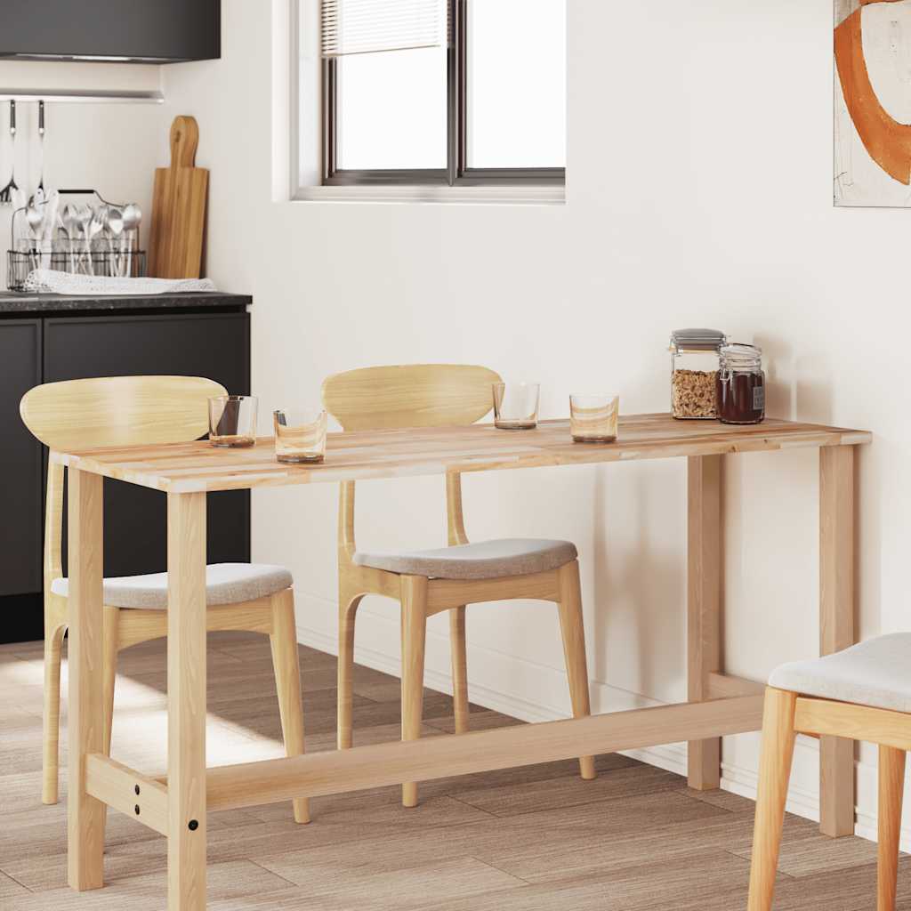 vidaXL Επιφάνεια Γραφείου Ορθογώνια 120x50x2 εκ. Μασίφ Ξύλο Ακακίας