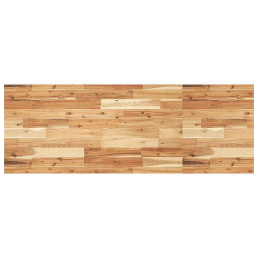 vidaXL Επιφάνεια Γραφείου Ορθογώνια 140x50x2 εκ. Μασίφ Ξύλο Ακακίας