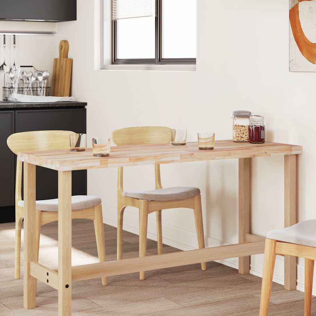 vidaXL Επιφάνεια Γραφείου Ορθογώνια 120x50x4 εκ. Μασίφ Ξύλο Ακακίας