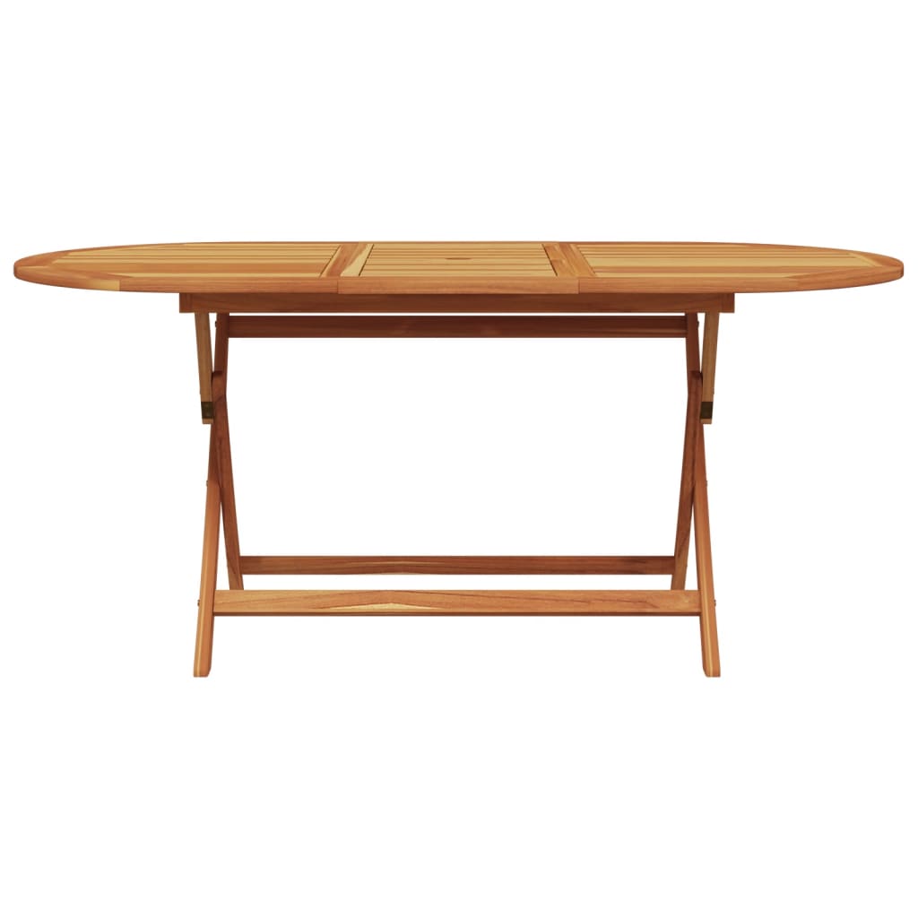 vidaXL Σετ Τραπεζαρίας Κήπου 7 τεμ. Σχέδιο Φύλλων Ύφασμα/Μασίφ Πεύκου