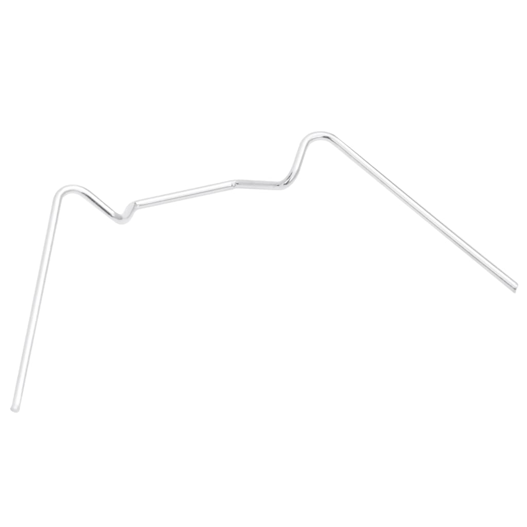 vidaXL Κλιπ Θερμοκηπίου 100 τεμ. Τύπος W Γαλβανισμένος Χάλυβας