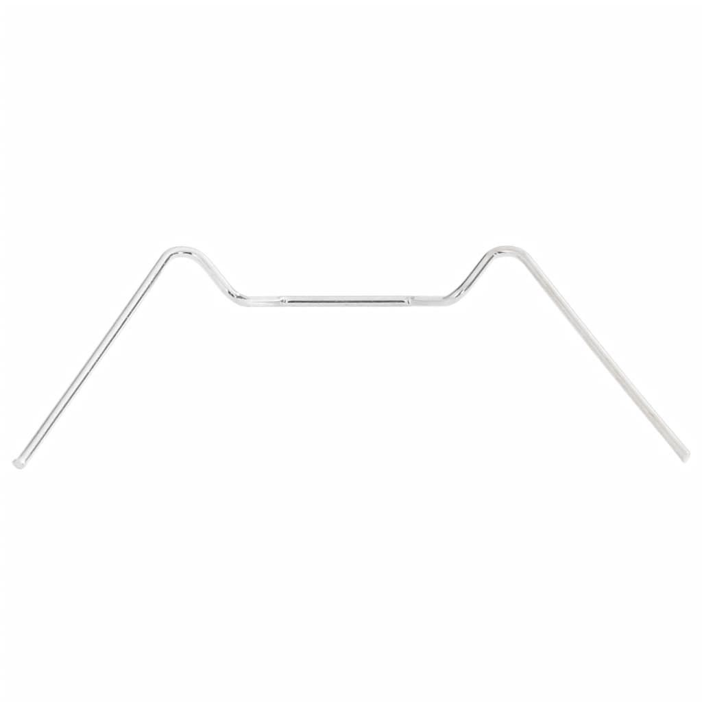 vidaXL Κλιπ Θερμοκηπίου 100 τεμ. Τύπος W Γαλβανισμένος Χάλυβας