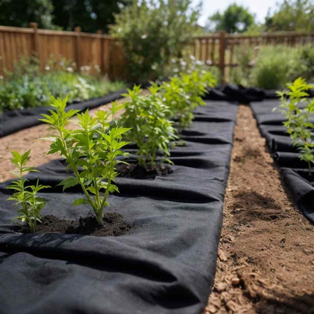 vidaXL Μεμβράνη με Γεωύφασμα Μαύρη 1 x 50 μ. Πολυεστερικές Ίνες