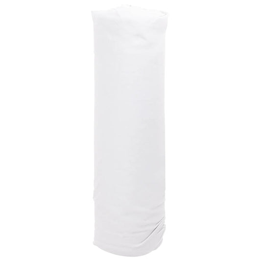 vidaXL Μεμβράνη με Γεωύφασμα Λευκή 1 x 150 μ. Πολυεστερικές Ίνες