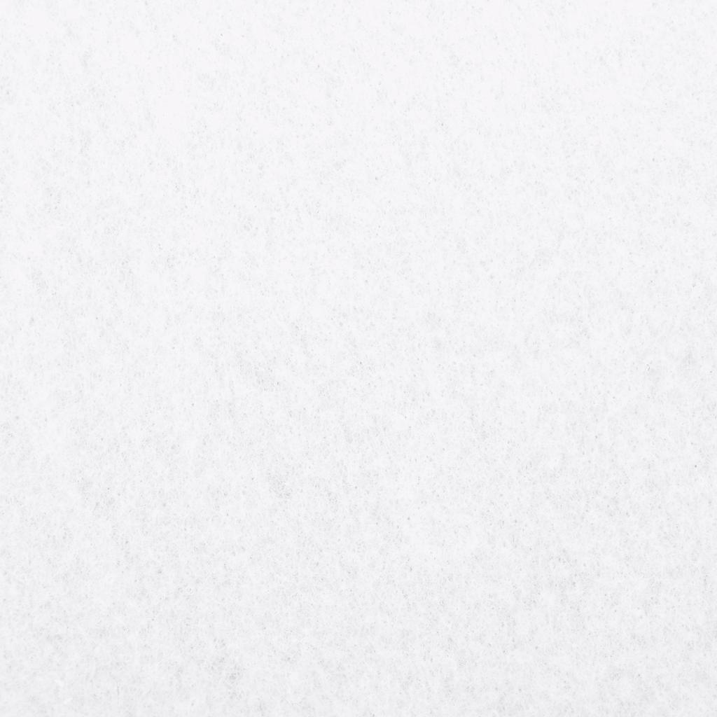 vidaXL Μεμβράνη με Γεωύφασμα Λευκή 1 x 150 μ. Πολυεστερικές Ίνες