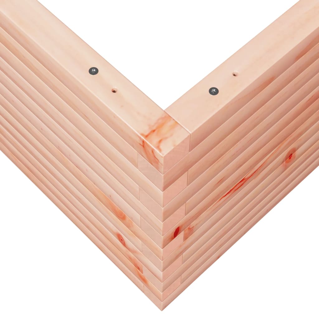 vidaXL Ζαρντινιέρα Κήπου 100x100x46 εκ. από Μασίφ Ξύλο Ψευδοτσούγκας