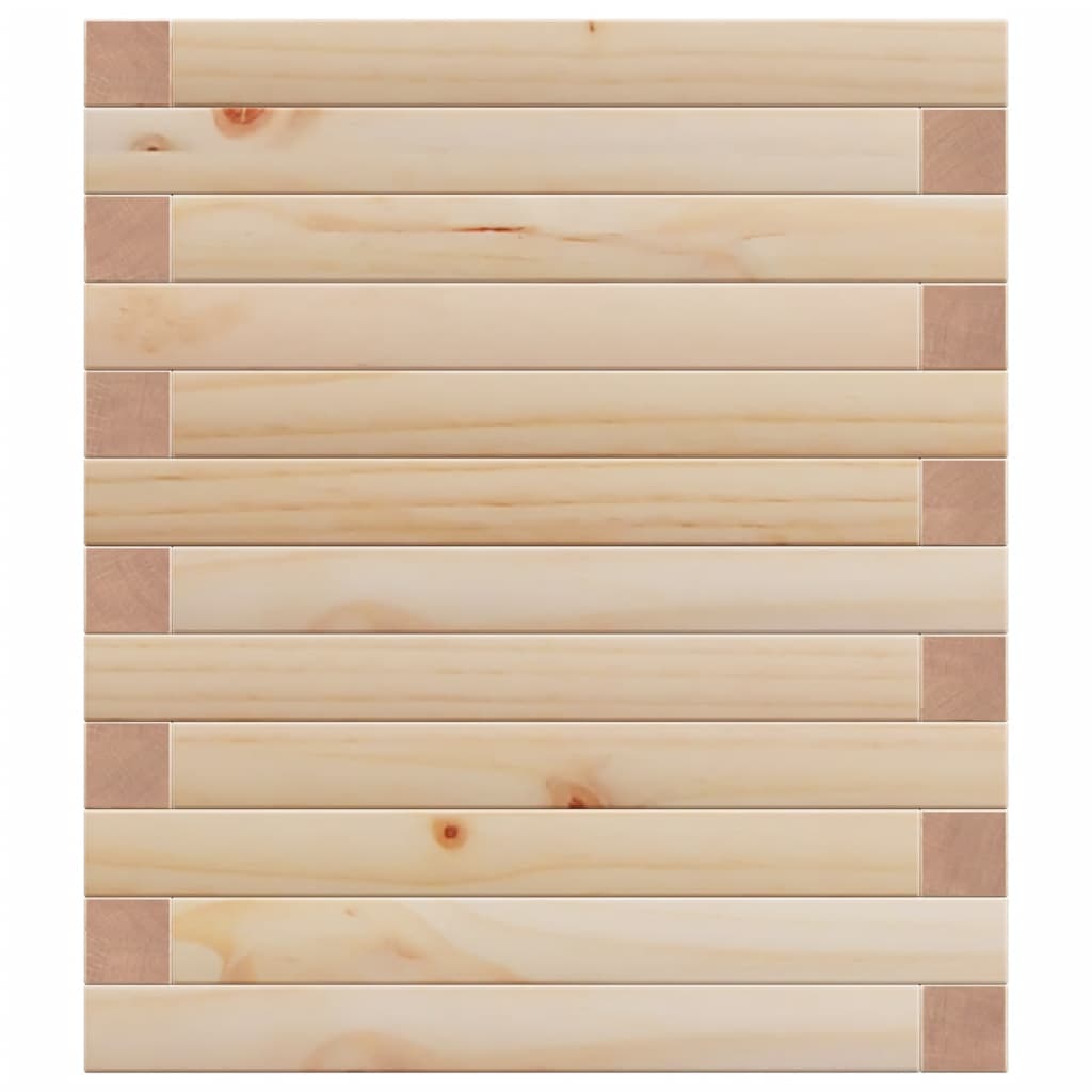 vidaXL Ζαρντινιέρα Λευκή 90x40x46 εκ από Μασίφ Ξύλο Πεύκου