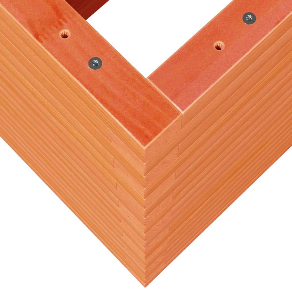 vidaXL Ζαρντινιέρα Καφέ Κεριού 70x40x68,5 εκ. από Μασίφ Ξύλο Πεύκου