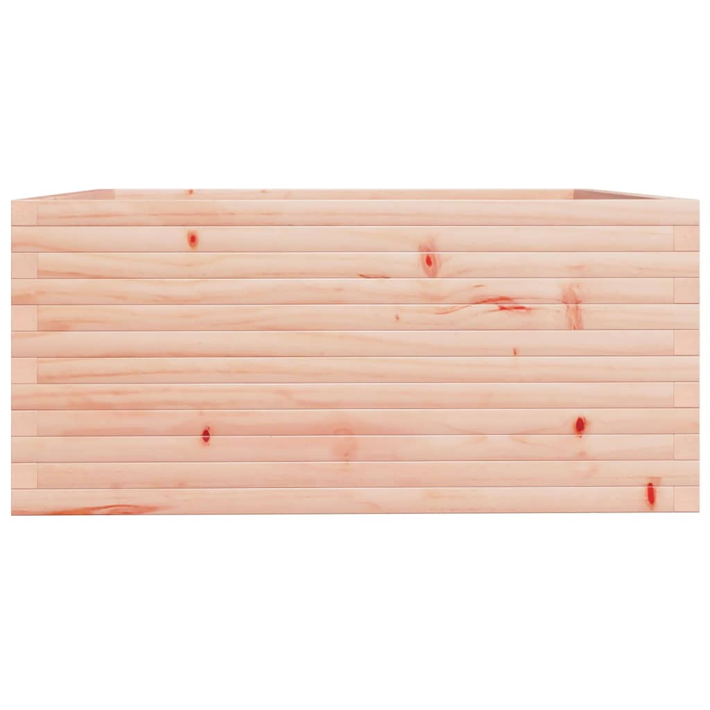 vidaXL Ζαρντινιέρα Κήπου 100x100x49,5 εκ. από Μασίφ Ξύλο Ψευδοτσούγκας