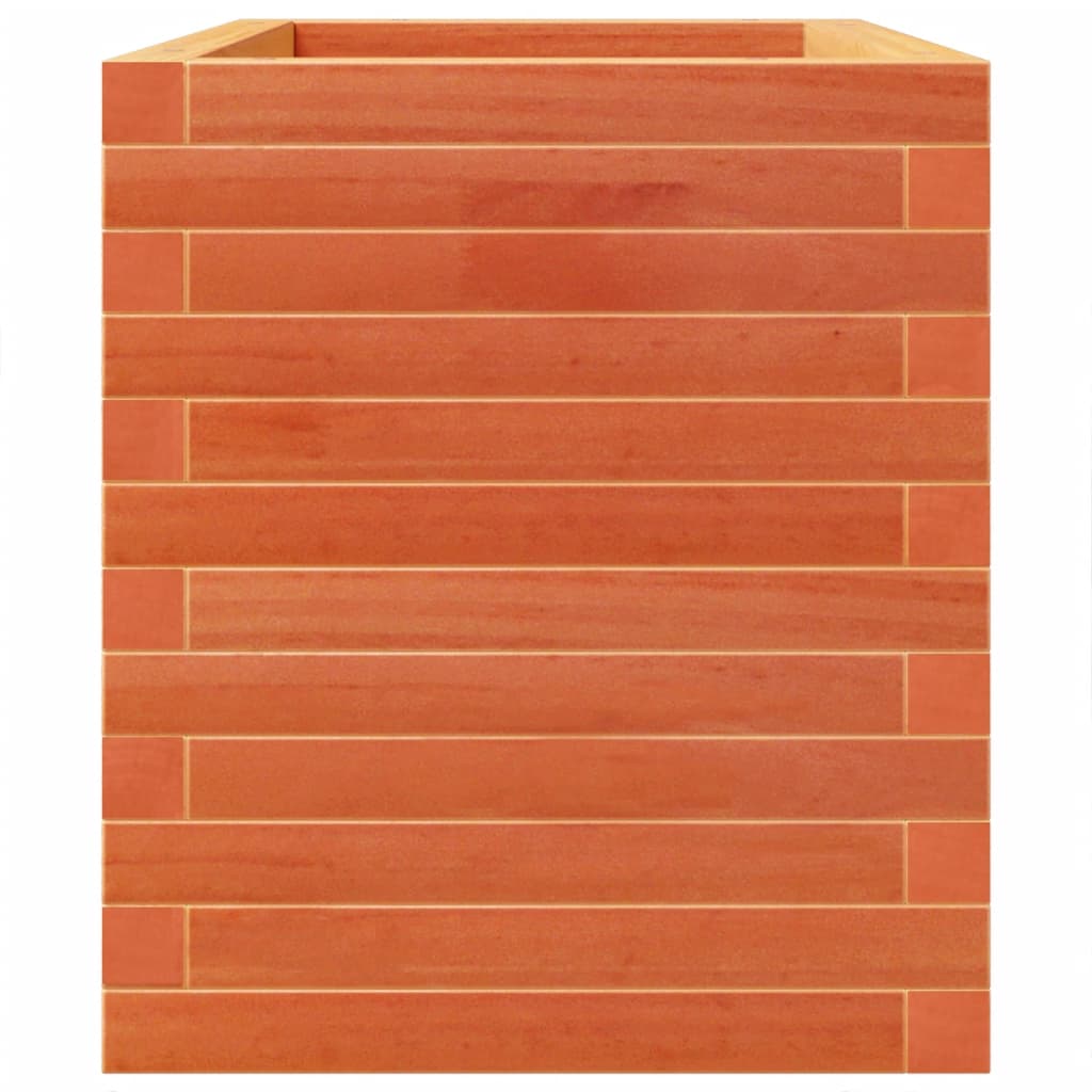 vidaXL Ζαρντινιέρα Καφέ Κεριού 70x40x49,5 εκ. από Μασίφ Ξύλο Πεύκου