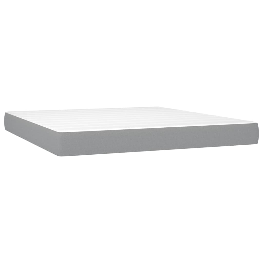 vidaXL Κρεβάτι με Συρτάρια+Στρώμα Λευκό 200x200 εκ. Μασίφ Ξύλο Πεύκο