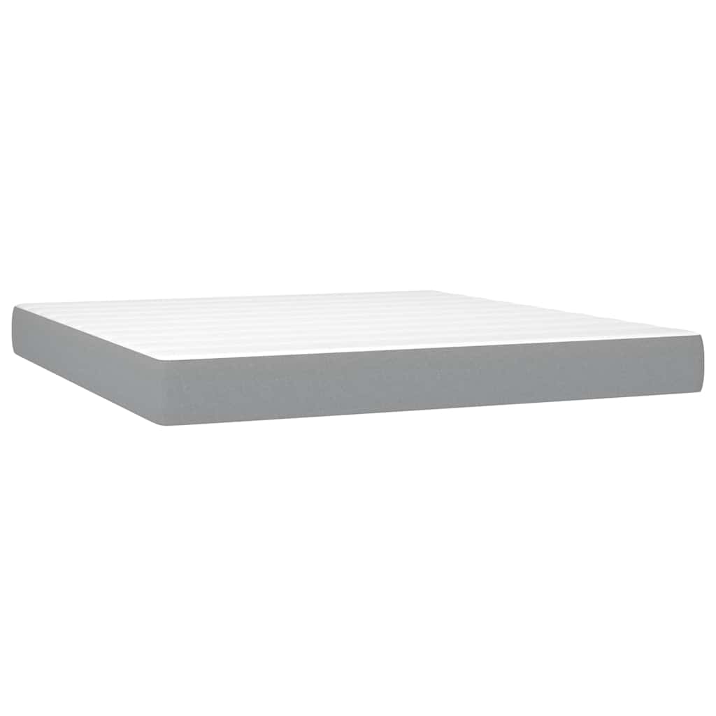 vidaXL Κρεβάτι με Στρώμα Καφέ Κεριού 140x200 εκ Μασίφ Ξύλο Πεύκου