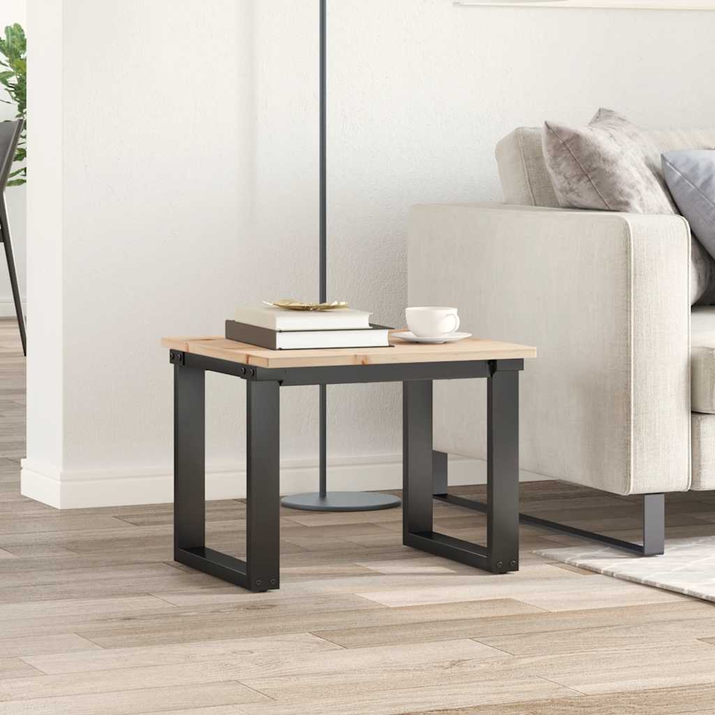 vidaXL Επιφάνεια Τραπεζιού Τετράγωνη 50x50x1,7 εκ. Μασίφ Ξύλο Πεύκου