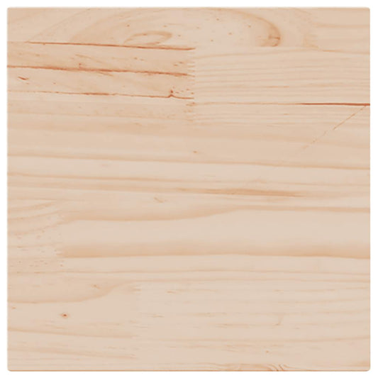 vidaXL Επιφάνεια Τραπεζιού Τετράγωνη 40x40x2,5 εκ. Μασίφ Ξύλο Πεύκου