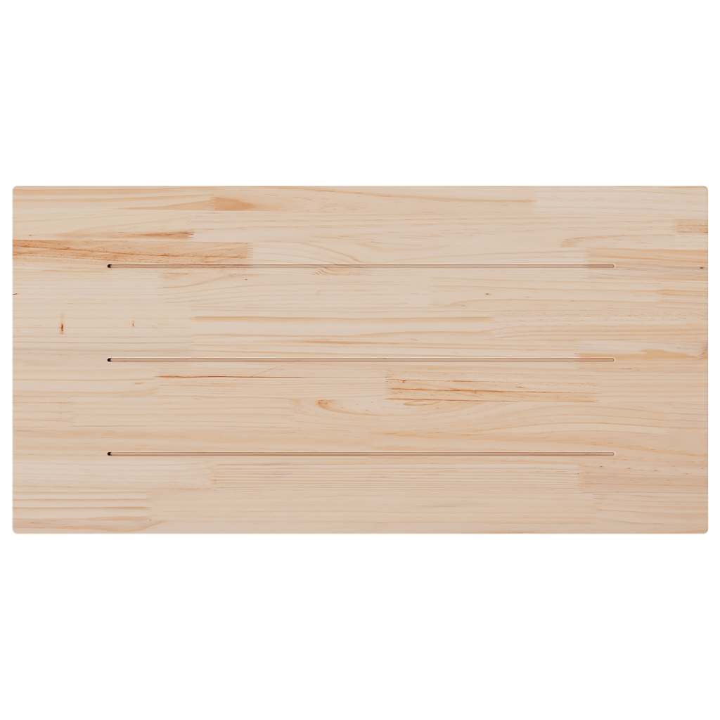 vidaXL Επιφάνεια Τραπεζιού Ορθογώνια 100x50x2,5 εκ. Μασίφ Ξύλο Πεύκο