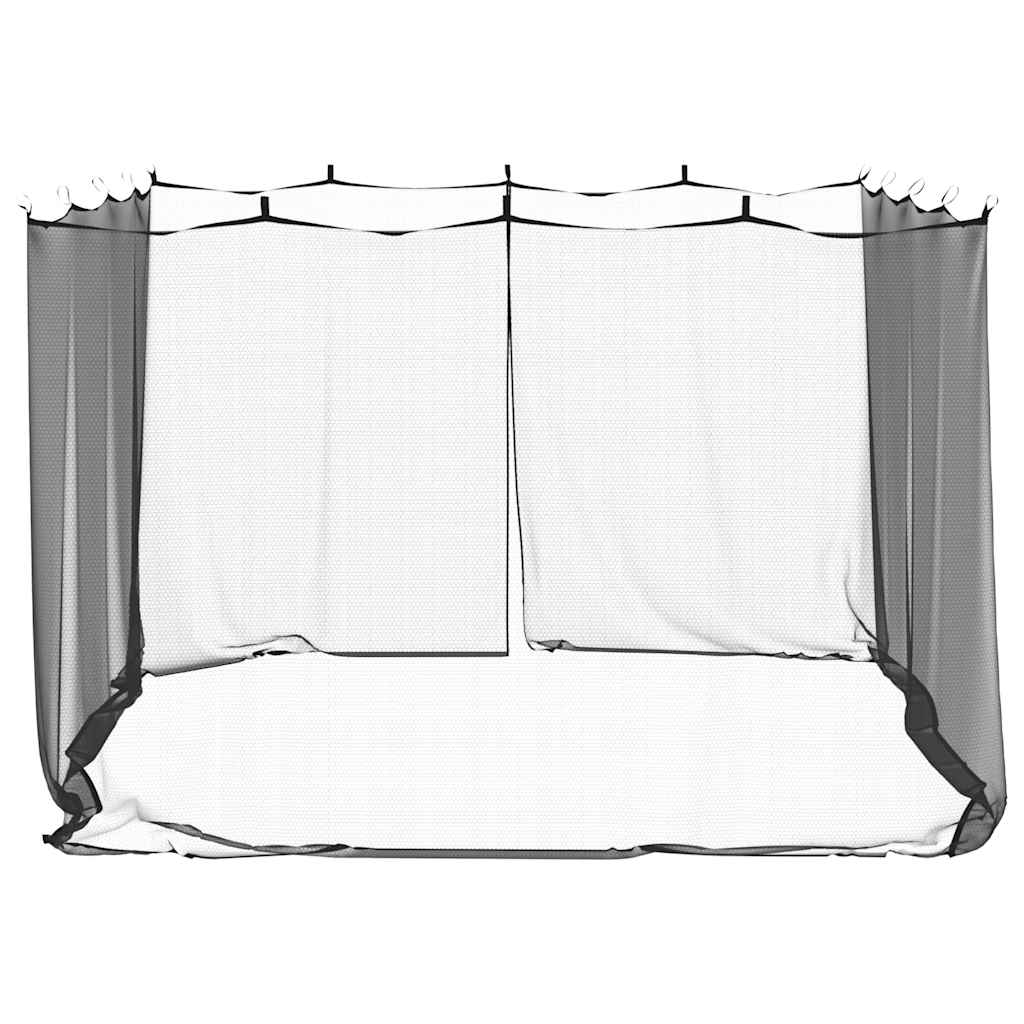 vidaXL Κουνουπιέρα 156 Μαύρη 300x300x200εκ. από Δίχτυ