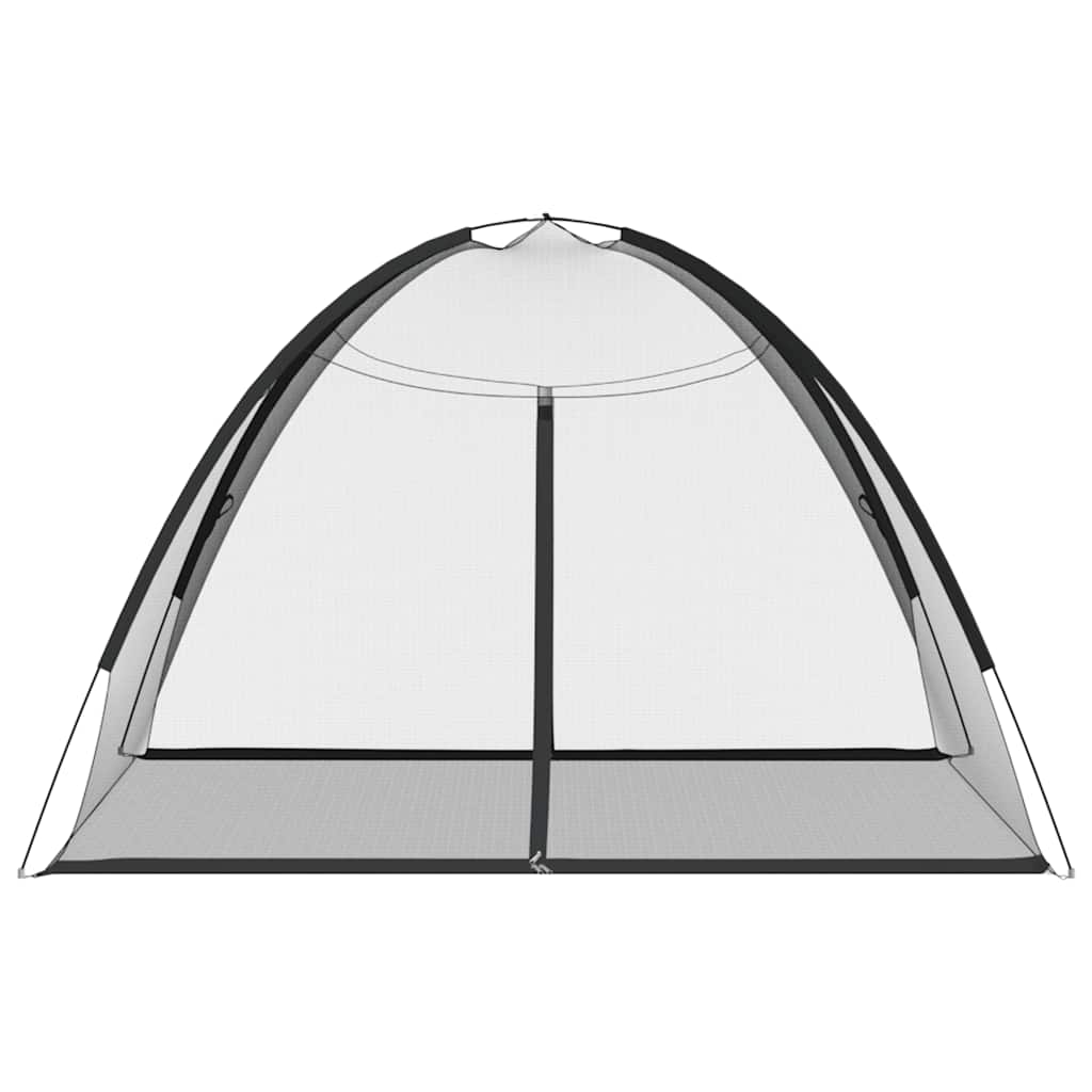 vidaXL Κουνουπιέρα Mongolia με Πόρτες 200Δίχτυ Μαύρη 200x200x135 εκ.