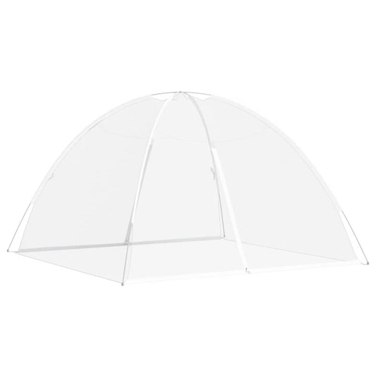 vidaXL Κουνουπιέρα Mongolia με Πόρτες 200 Δίχτυ Λευκό 200x200x135 εκ.