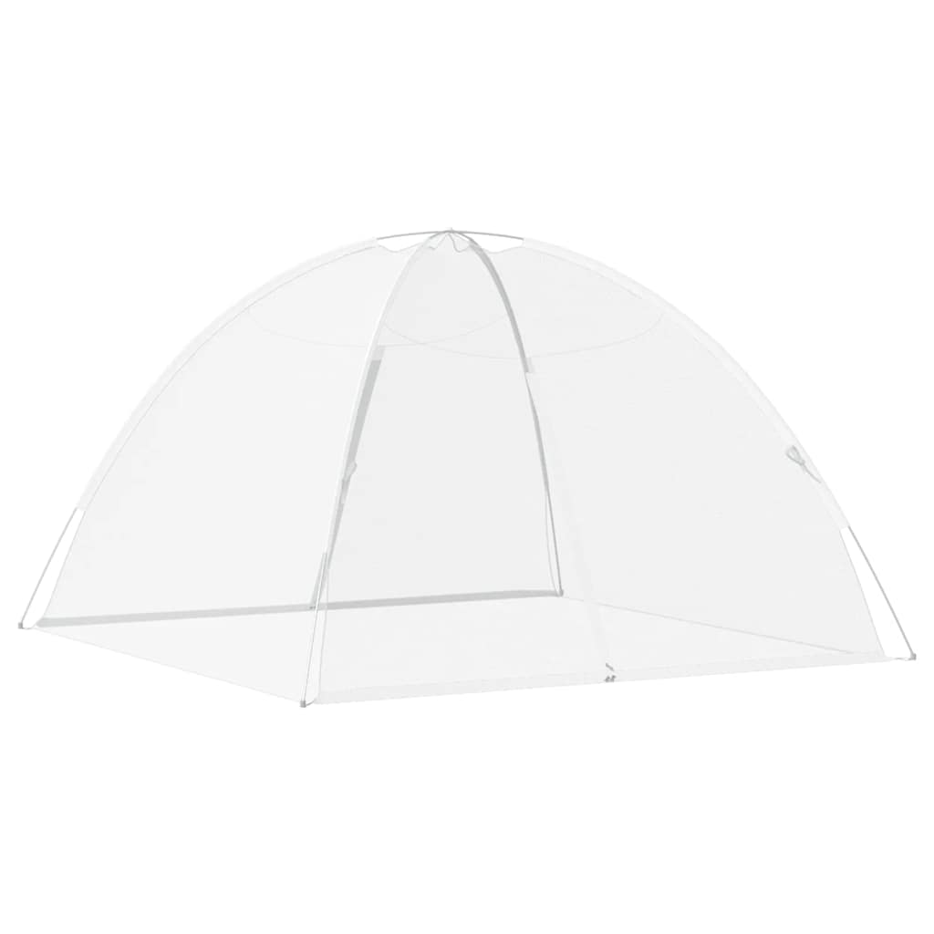 vidaXL Κουνουπιέρα Mongolia με Πόρτες 200 Δίχτυ Λευκό 200x200x135 εκ.