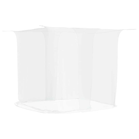 vidaXL Κουνουπιέρα Κρεμαστή 156 Λευκή 220x200x210 εκ. από Δίχτυ
