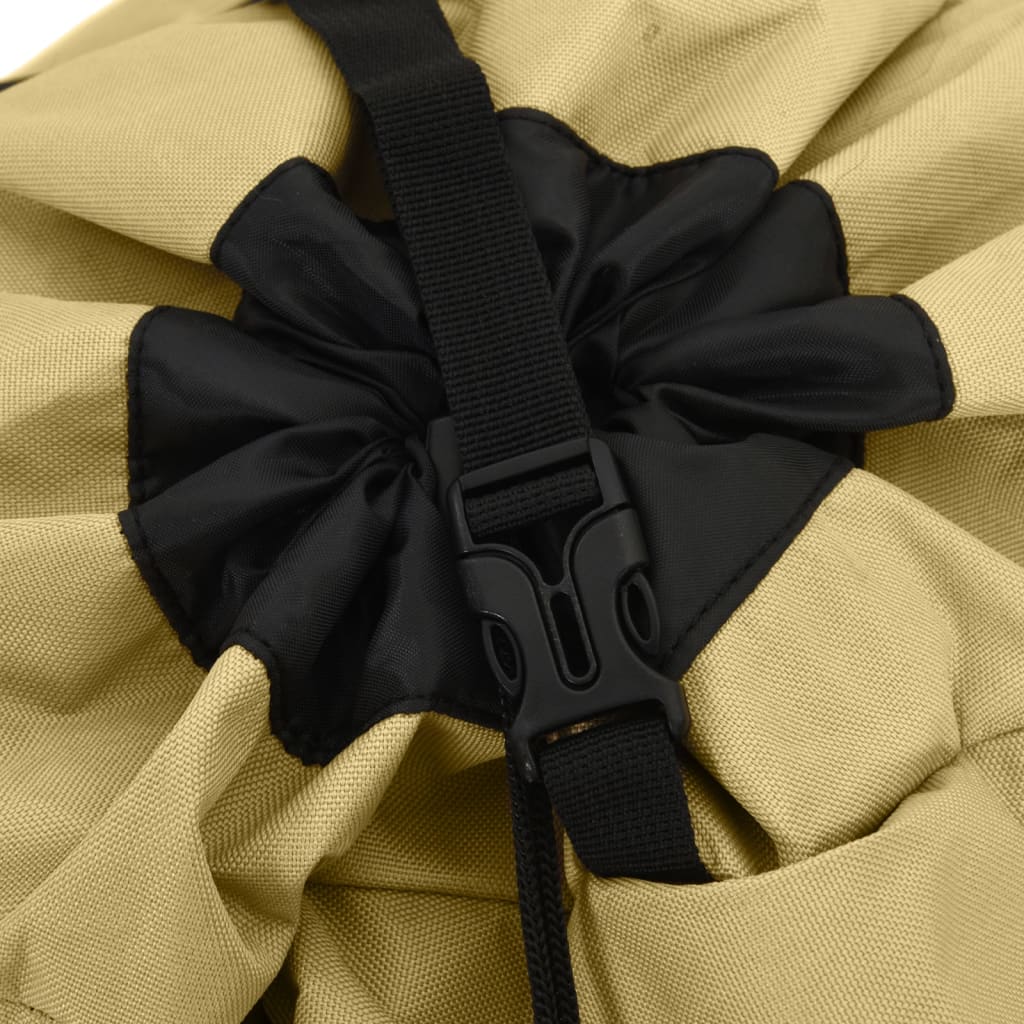 vidaXL Σακίδιο Πλάτης Χακί 80 Λίτρων Ύφασμα Oxford