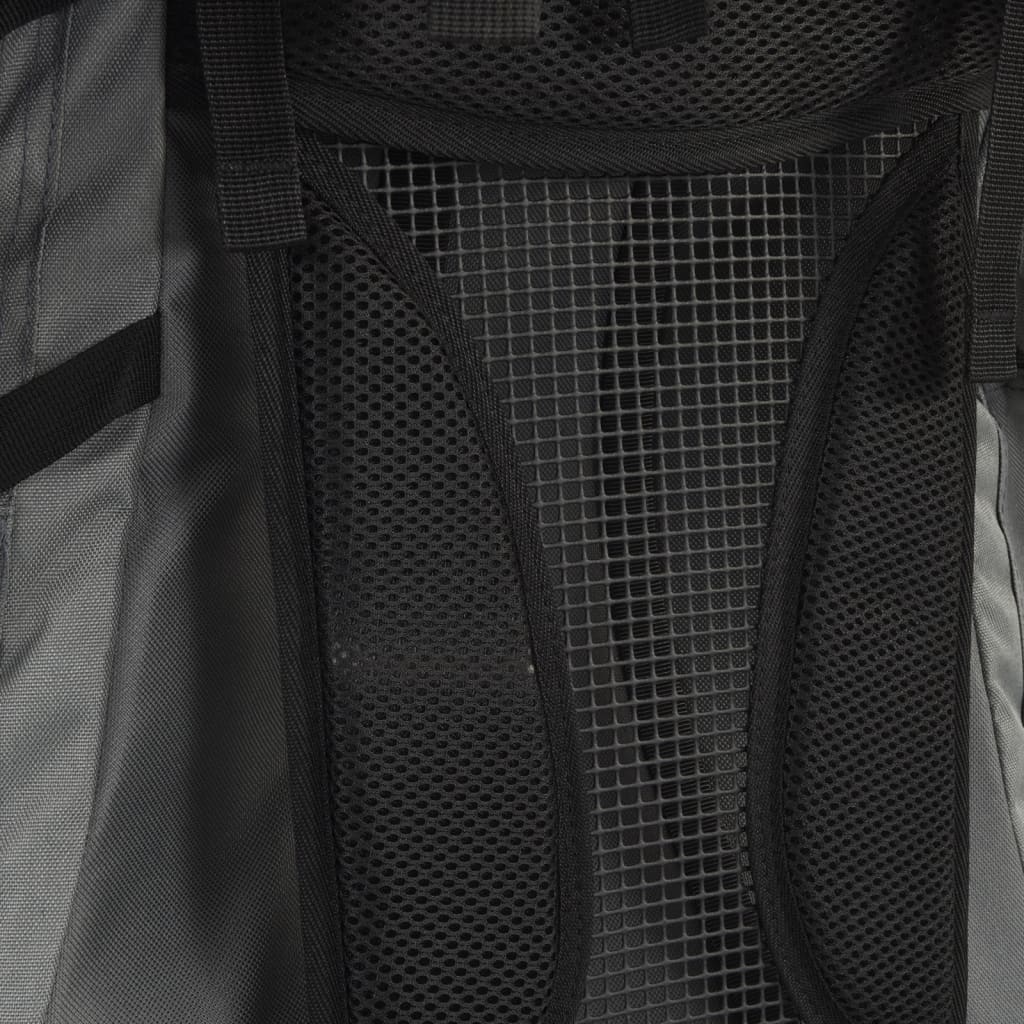 vidaXL Σακίδιο Πλάτης Γκρι 100 Λίτρων Ύφασμα Oxford