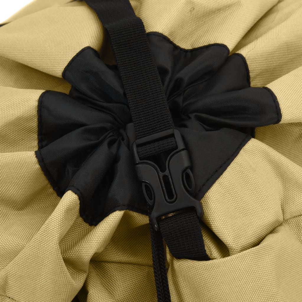 vidaXL Σακίδιο Πλάτης Χακί 100 Λίτρων Ύφασμα Oxford