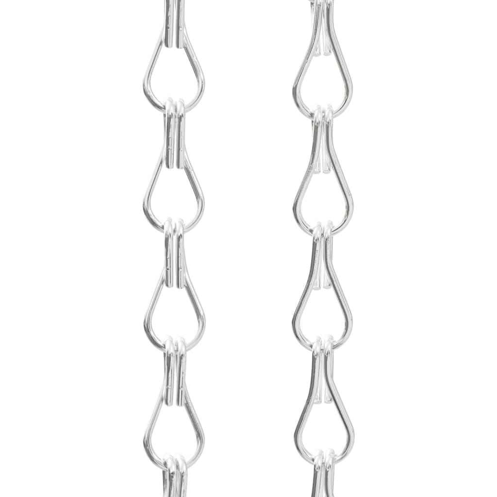 vidaXL Σήτα Πόρτας Αλυσιδωτή 90x200 εκ. από Αλουμίνιο