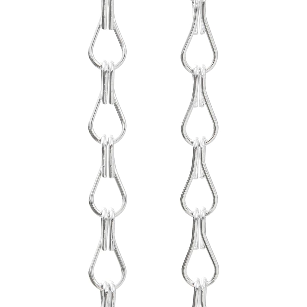 vidaXL Σήτα Πόρτας Αλυσιδωτή 90x212 εκ. από Αλουμίνιο