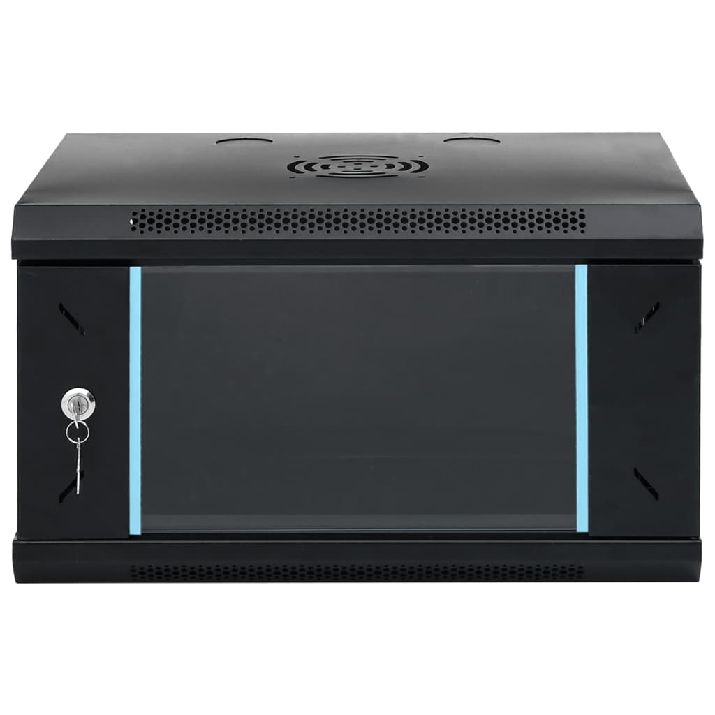 vidaXL Ντουλάπι Δικτύου Επιτοίχιο 6U 19" IP20 53x40x30 εκ.