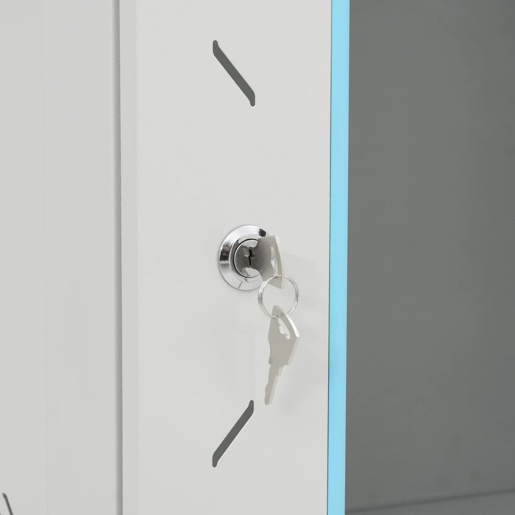 vidaXL Ντουλάπι Δικτύου Επιτοίχιο 6U 19" IP20 53x40x30 εκ.
