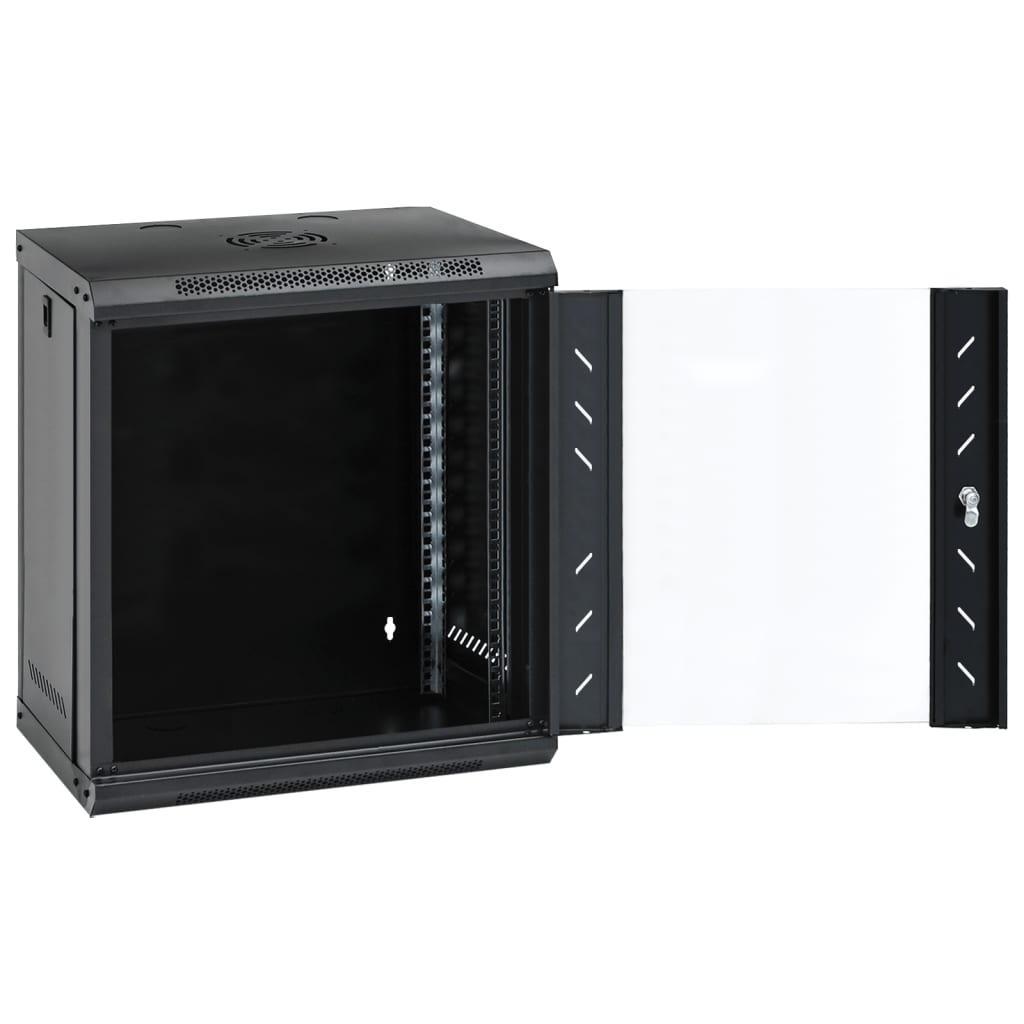 vidaXL Καμπίνα Δικτύου Επιτοίχια 12U 19'' IP20 53x40x60 εκ.