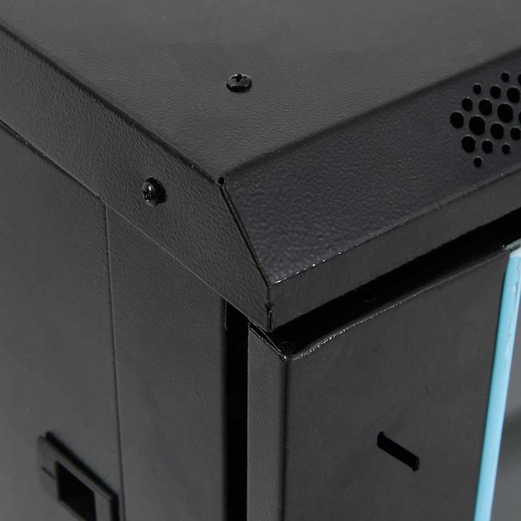 vidaXL Ντουλάπι Δικτύου 15U με Περιστρεφόμενα Πόδια 19" IP20 60x45x86 εκ.