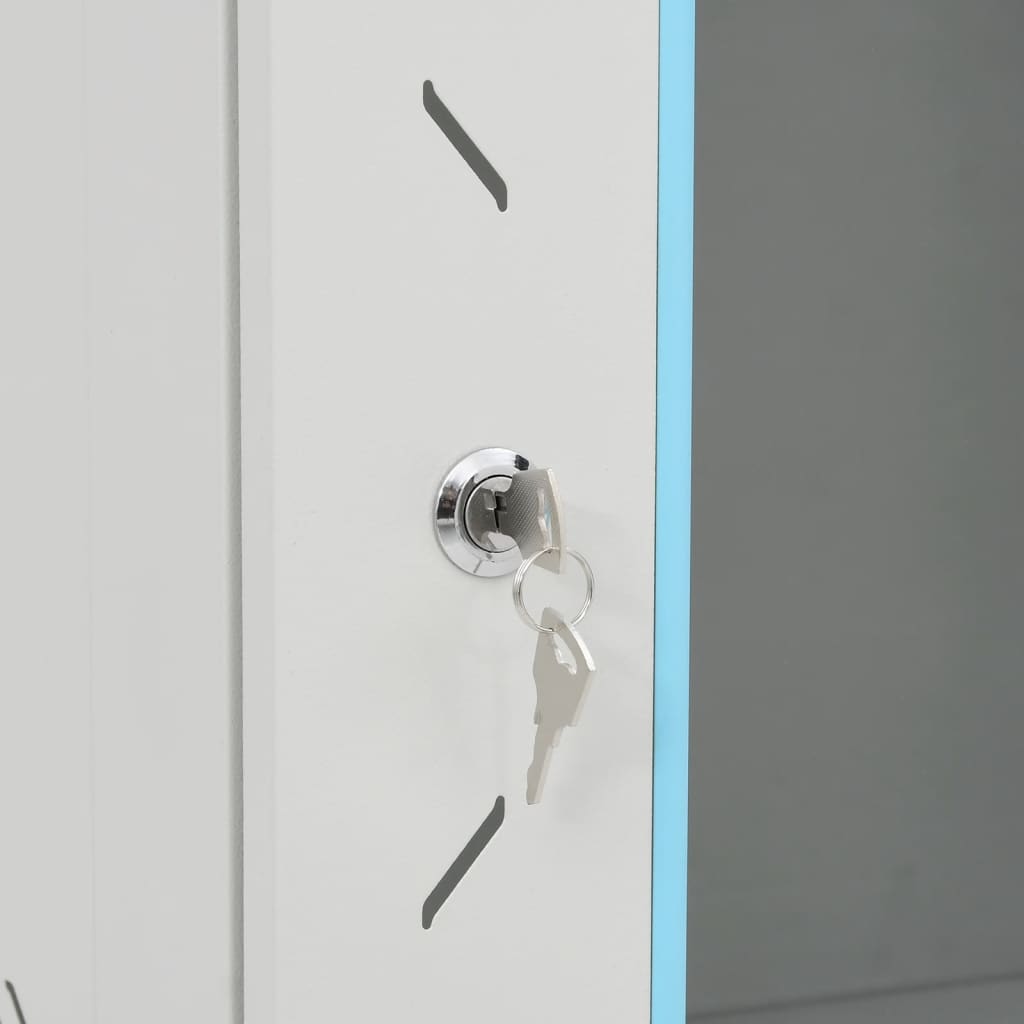 vidaXL Καμπίνα Δικτύου με Περιστ. Πόδια 18U 19" IP20 60x60x100 εκ.