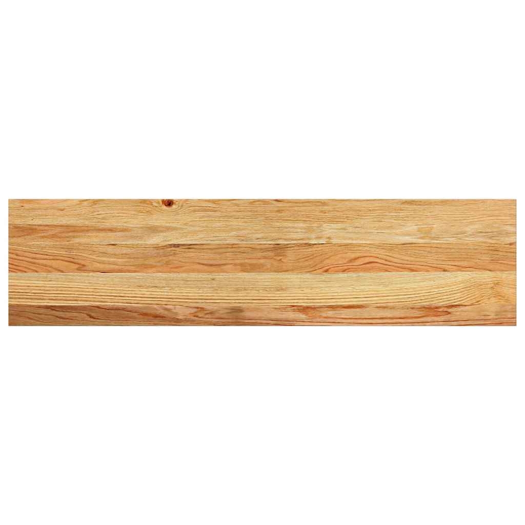 vidaXL Πατάκια Σκάλας 4 τεμ. Ανοιχτό Καφέ 100x25x2 cm Ξύλο Δρυός