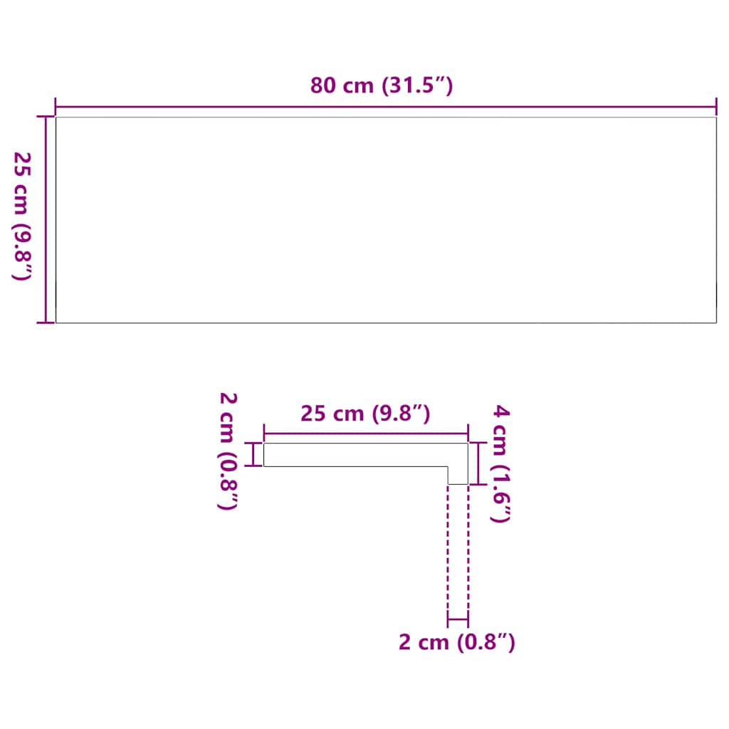 vidaXL Πατάκια Σκάλας 12 τεμ. Ανοιχτό Καφέ 80x25x2 cm Ξύλο Δρυός