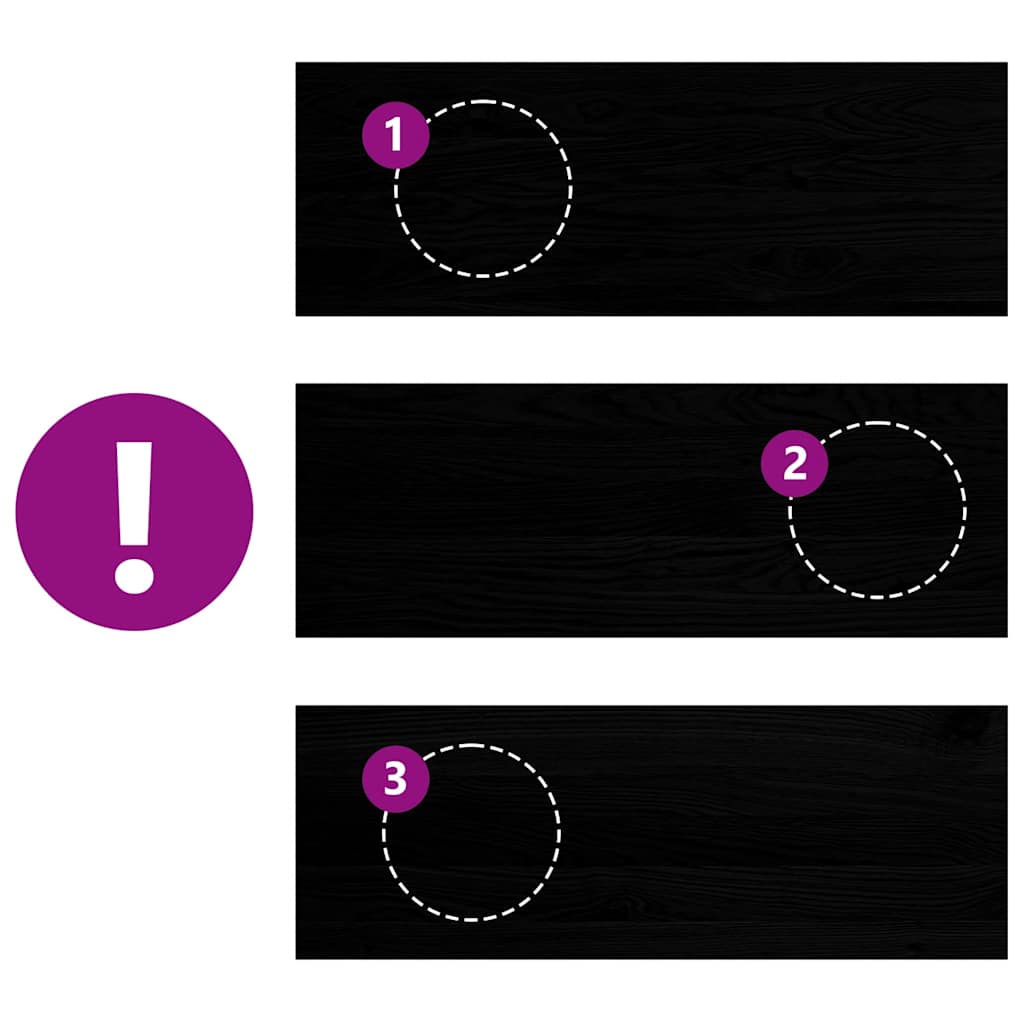 vidaXL Πατάκια Σκάλας 8 τεμ. Σκούρο Καφέ 70x25x2 cm Ξύλο Δρυός