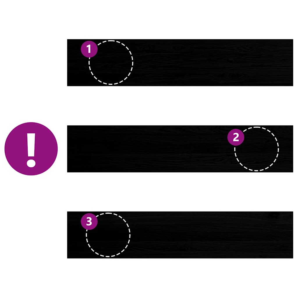 vidaXL Πατάκια Σκάλας 8 τεμ. Σκούρο Καφέ 120x25x2 cm Ξύλο Δρυός